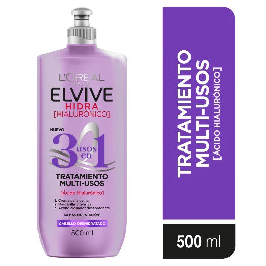 Elvive Tratamiento Multiusos/ Fardo Q600 de 12Unidades