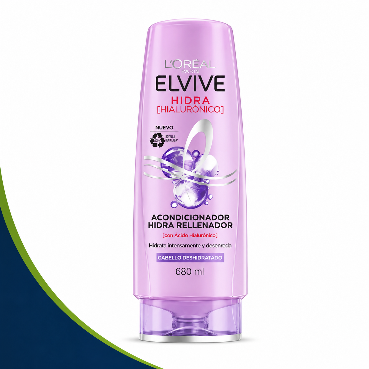 Elvive AC hidra hialuronico 680ml/ Fardo Q540 de 12U