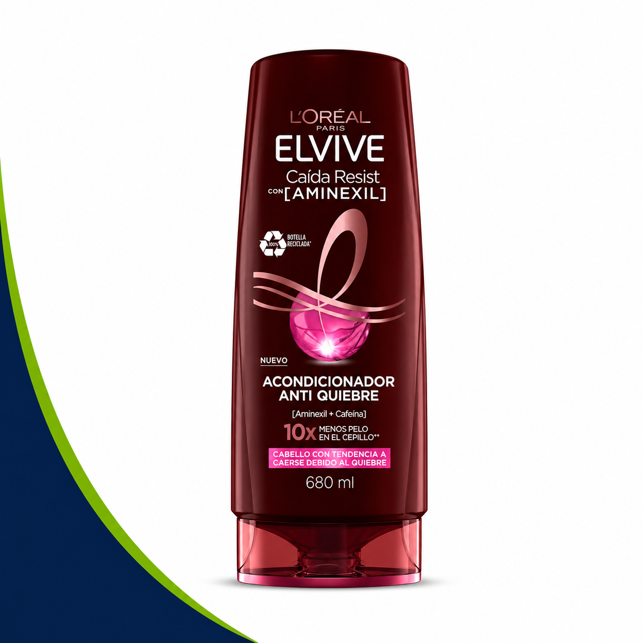 Elvive Ac Caida resist 680ml/ Fardo Q540 de 12U