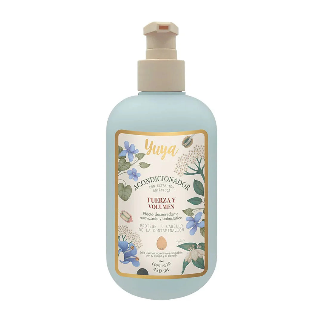Yuya AC Fuerza y Volumen 450ml/Fardo Q600/12U