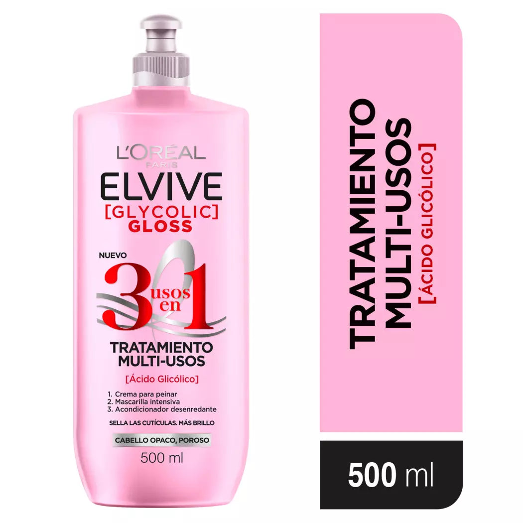 Elvive Tratamiento Multiusos/ Fardo Q600 de 12Unidades