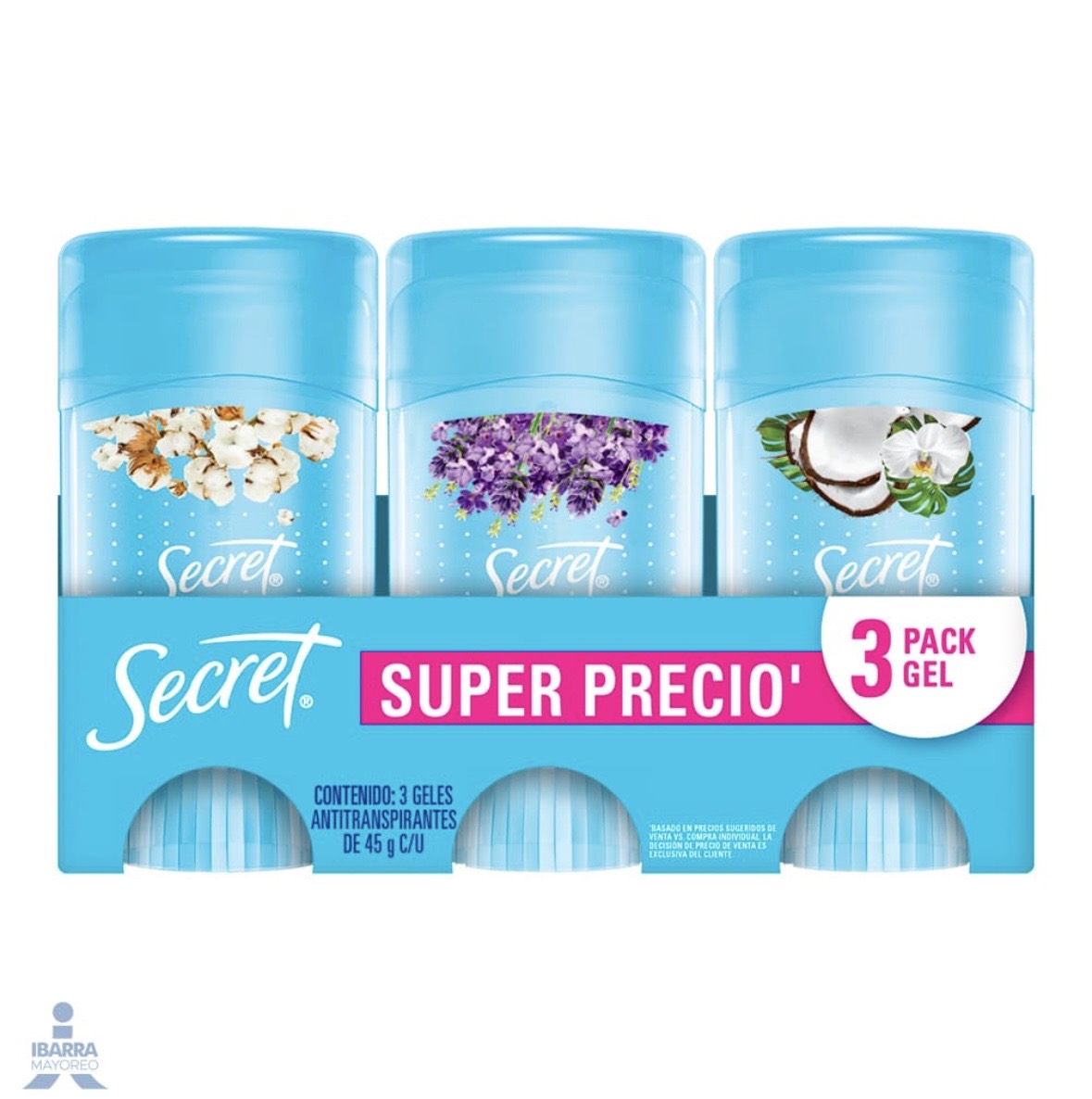 Secret tripack Fardo Q270/4 pack
