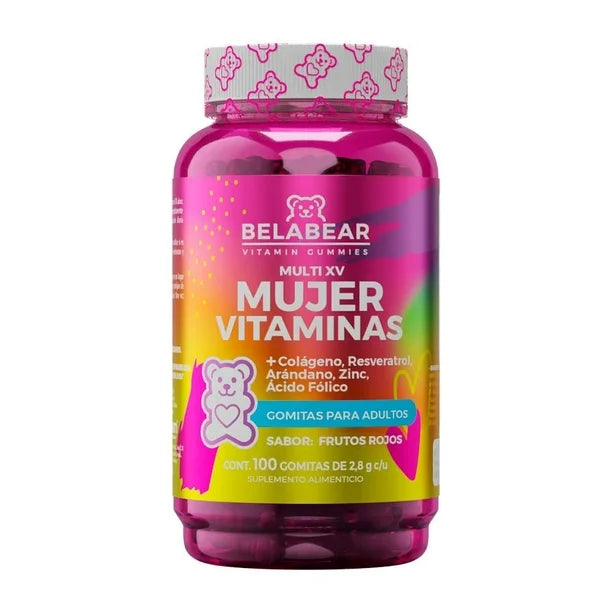 Belabear mujer vitamina 2,8g/ fardo a 1,560.00 de 18u