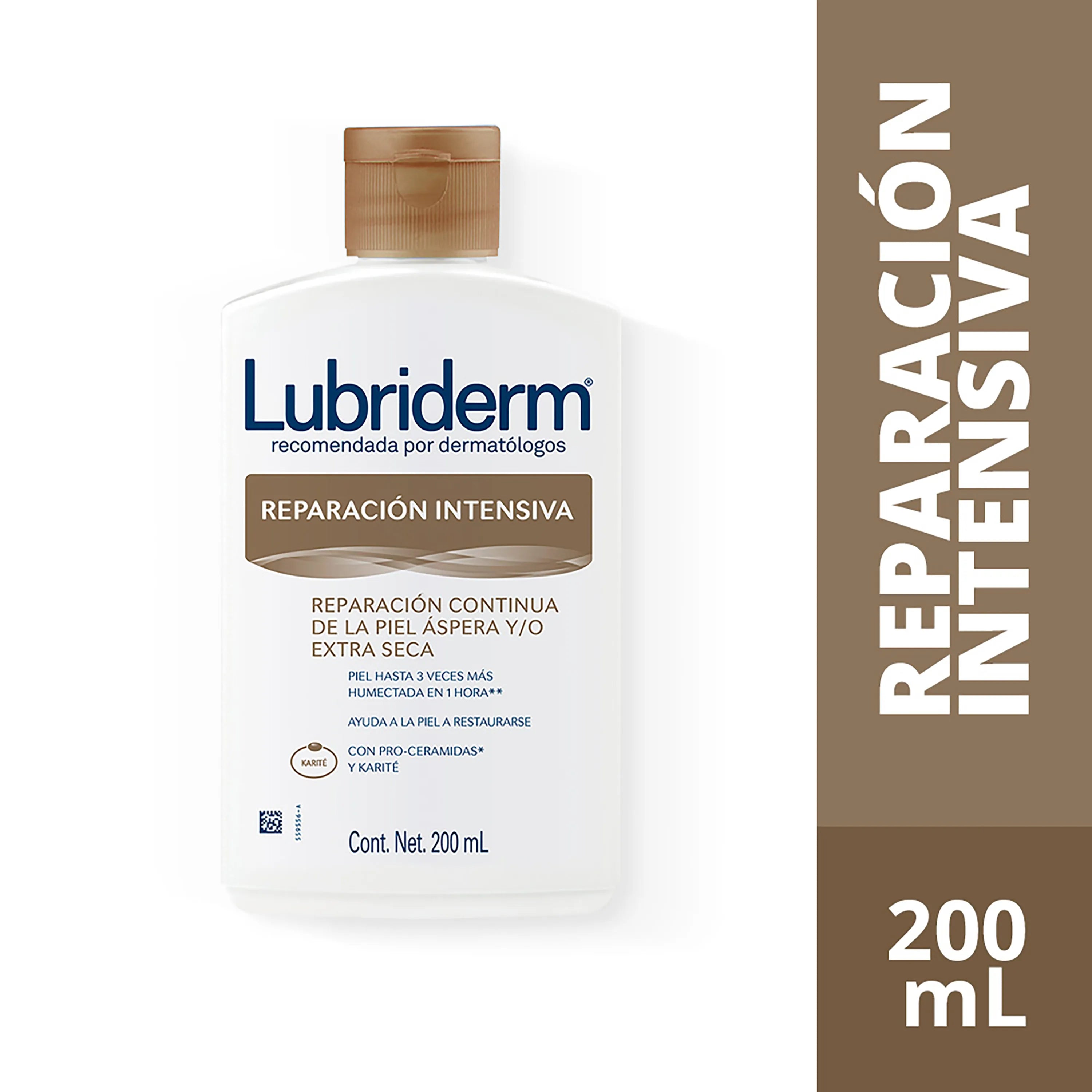 Lubriderm Reparación Intensiva 200ml/ Fardo Q320 de 12U
