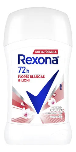 Rexona Flores Blancas&Lichi 45g/ Fardo Q250 de 12U