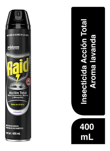 Raid lavanda 400ml/ fardo a 305.00 de 12u