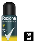 Rexona V8 98ml/ Fardo Q150 de 12U