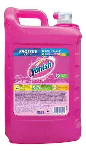 Vanish Rosado liquido 9L / Fardo Q375 de 3U