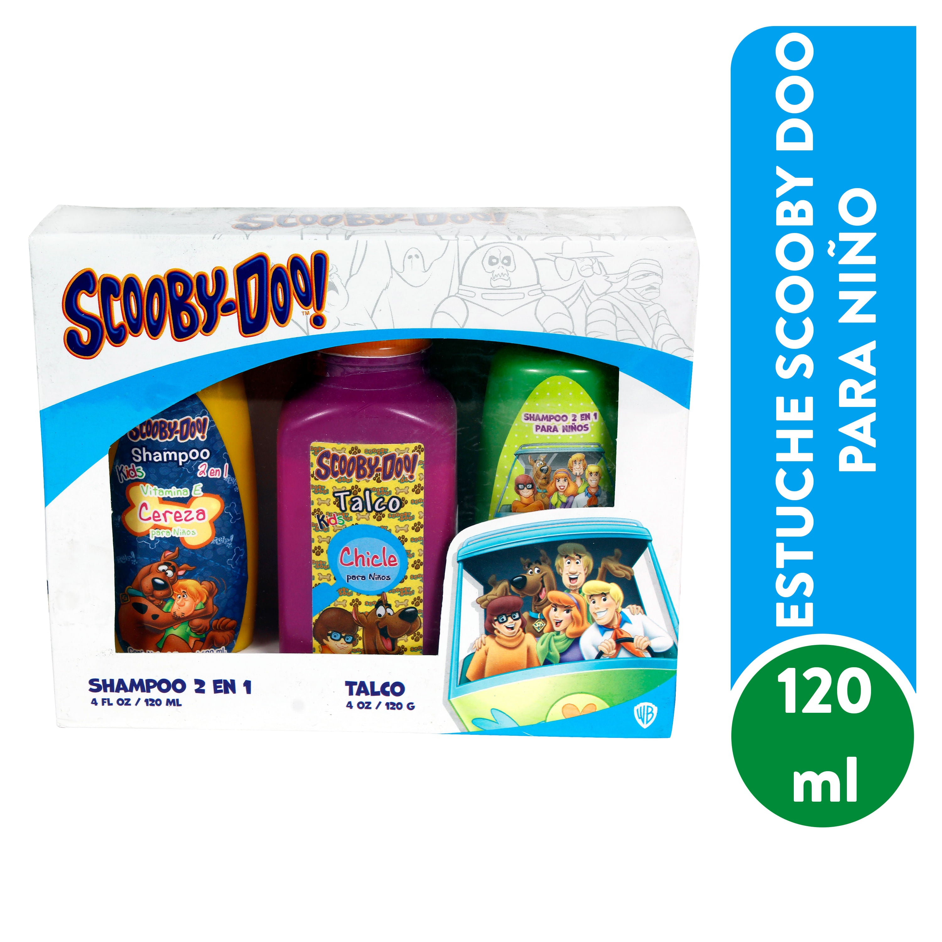 Kit Scooby Doo 120ml/ Fardo Q240 de 12U
