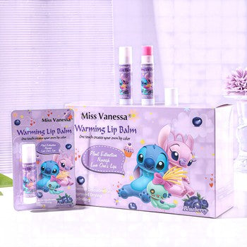 Lip Balm Stich Lila/ Fardo Q90 la caja de 24U