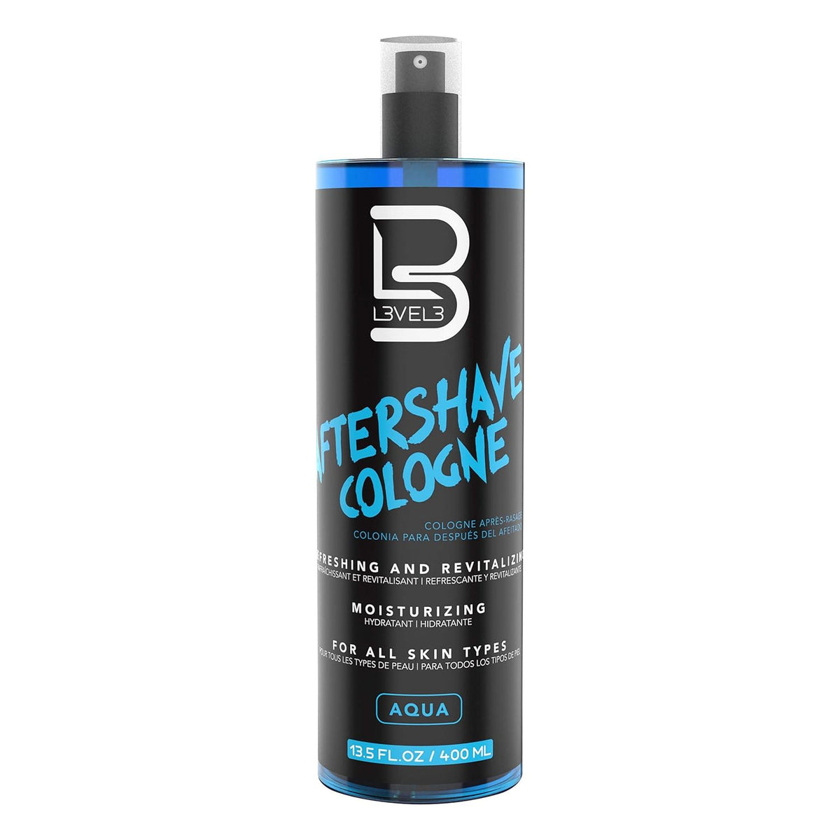 Level 3 after shave AQUA / Fardo Q785 de 12u