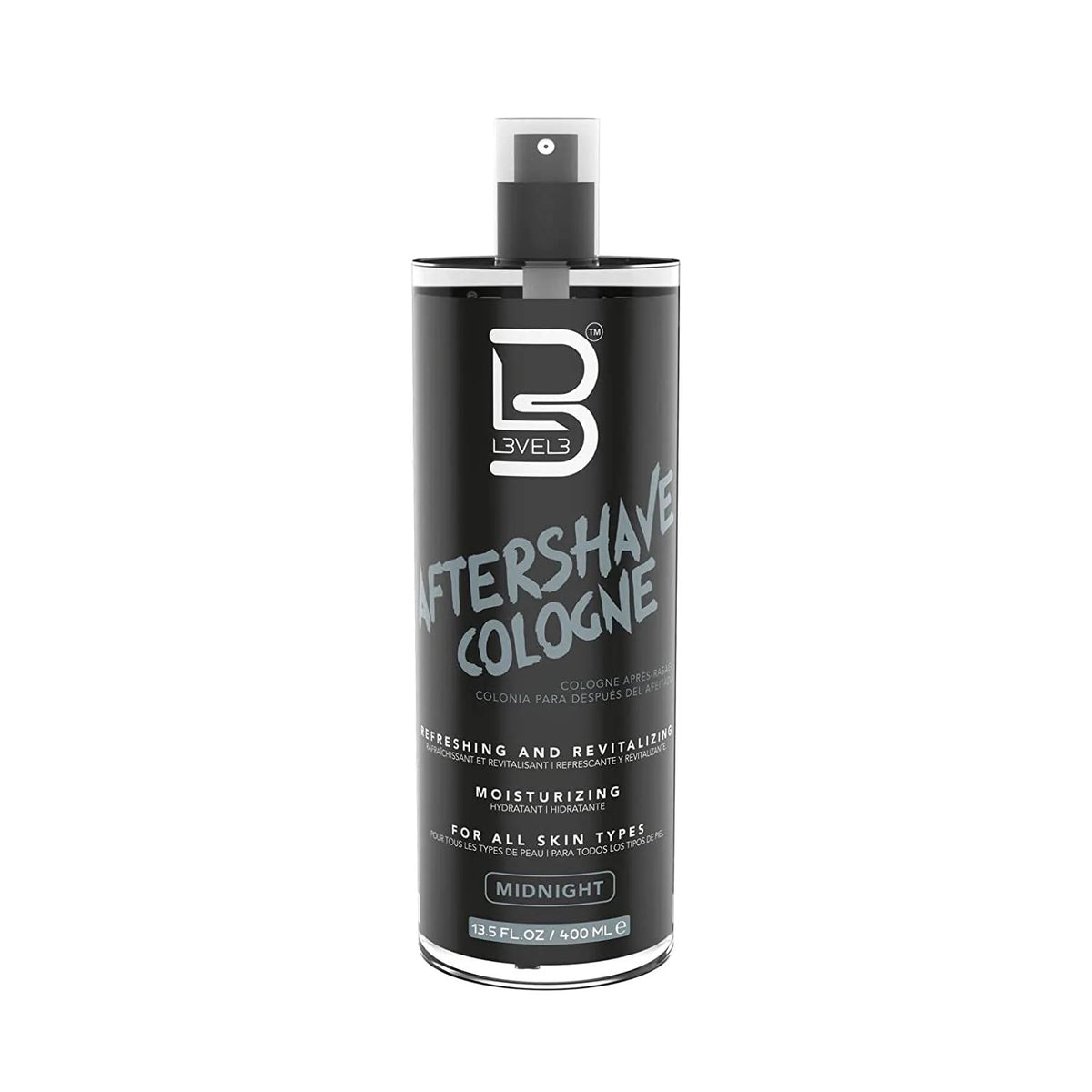 Level 3 after shave MIDNIGHT / Fardo Q780 de 12u