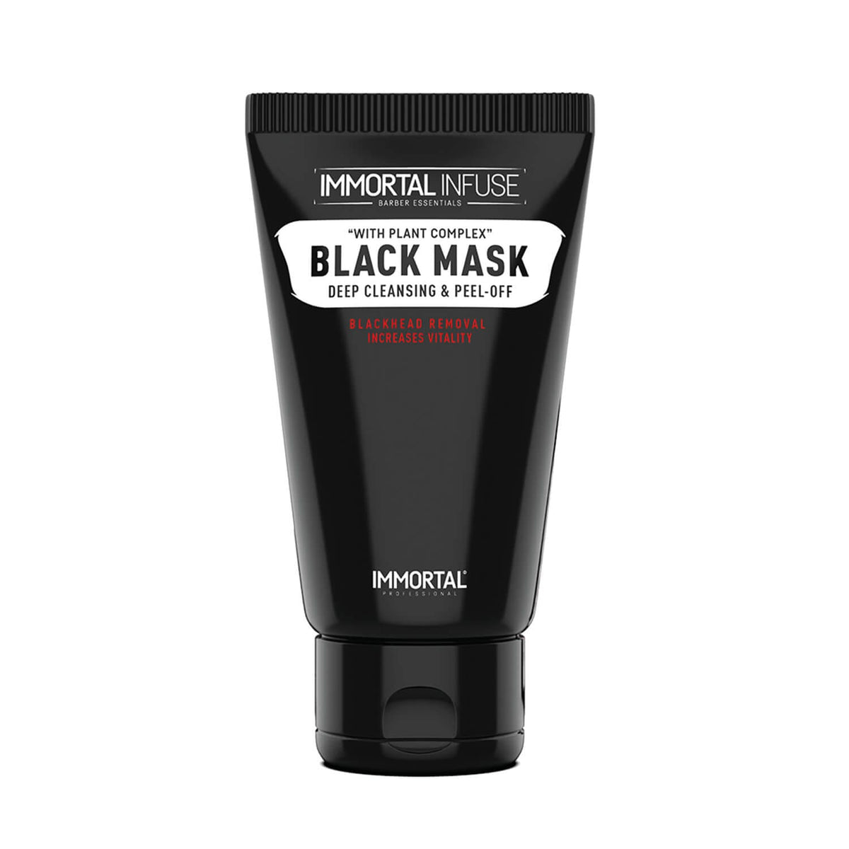 Immortal black mask / Fardo Q540 de 12 unidades
