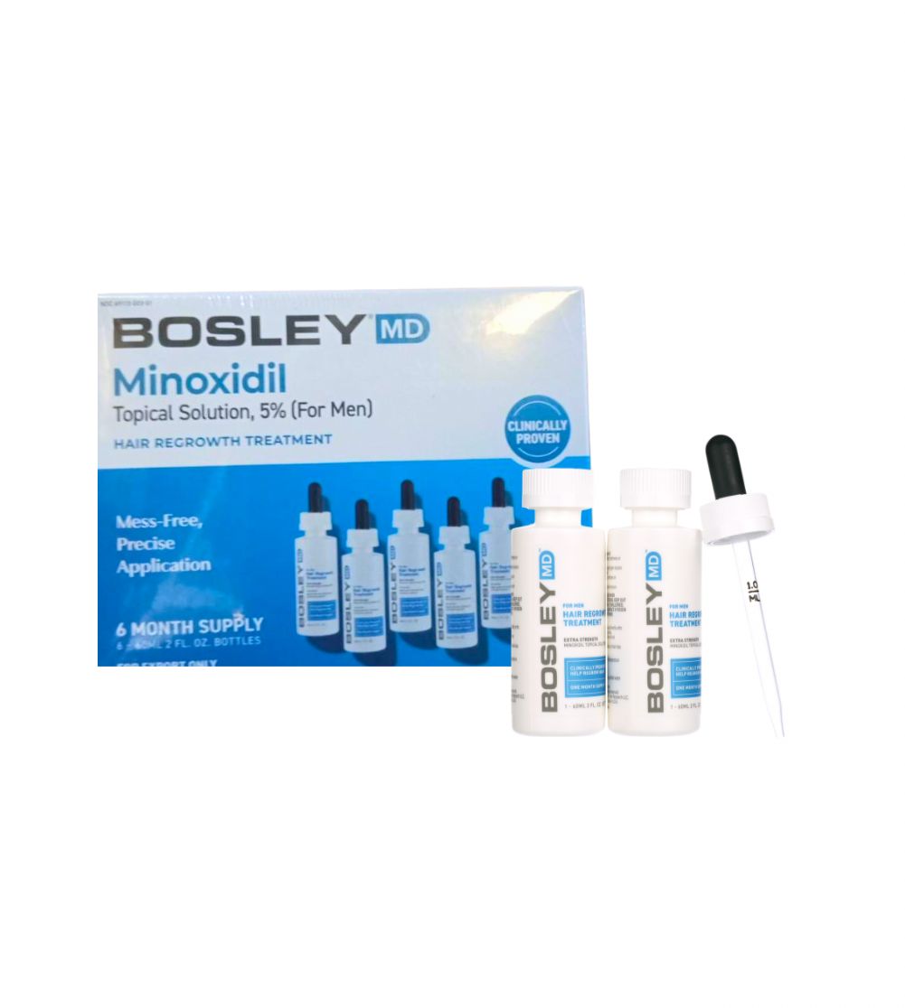 Minoxidil bosley / Fardo Q420 de 6 unidades
