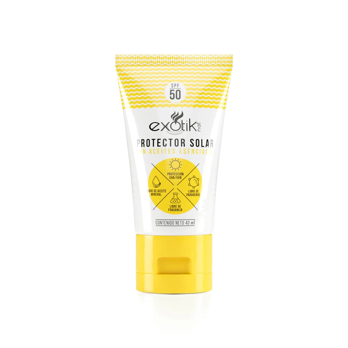 Protector solar exotik nat 40ml / Fardo Q370 de 12u