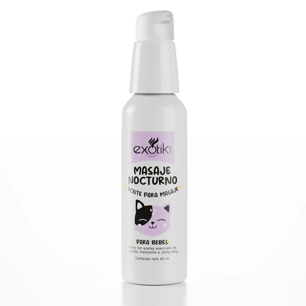 Aceite nocturno para bebé 60ml / Fardo Q780 de 12u