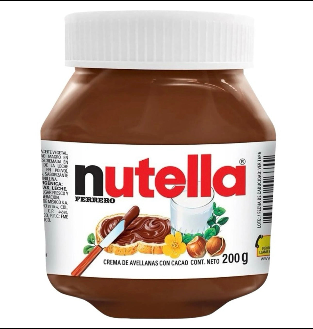 Nutella 200g/ Fardo Q285 de 12U