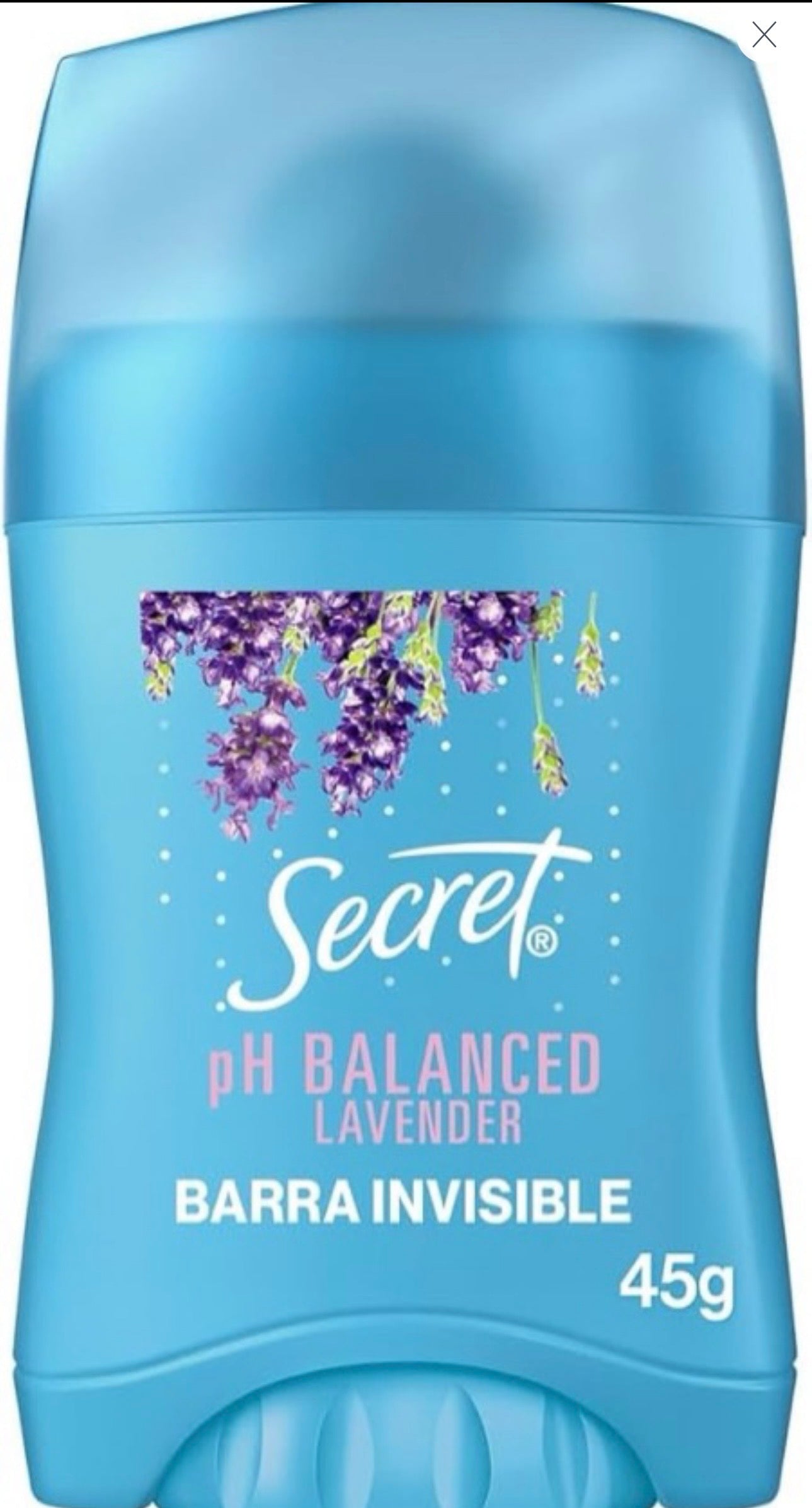 Secret barra ph lavander 45g/ fardo a 285.00 de  12u