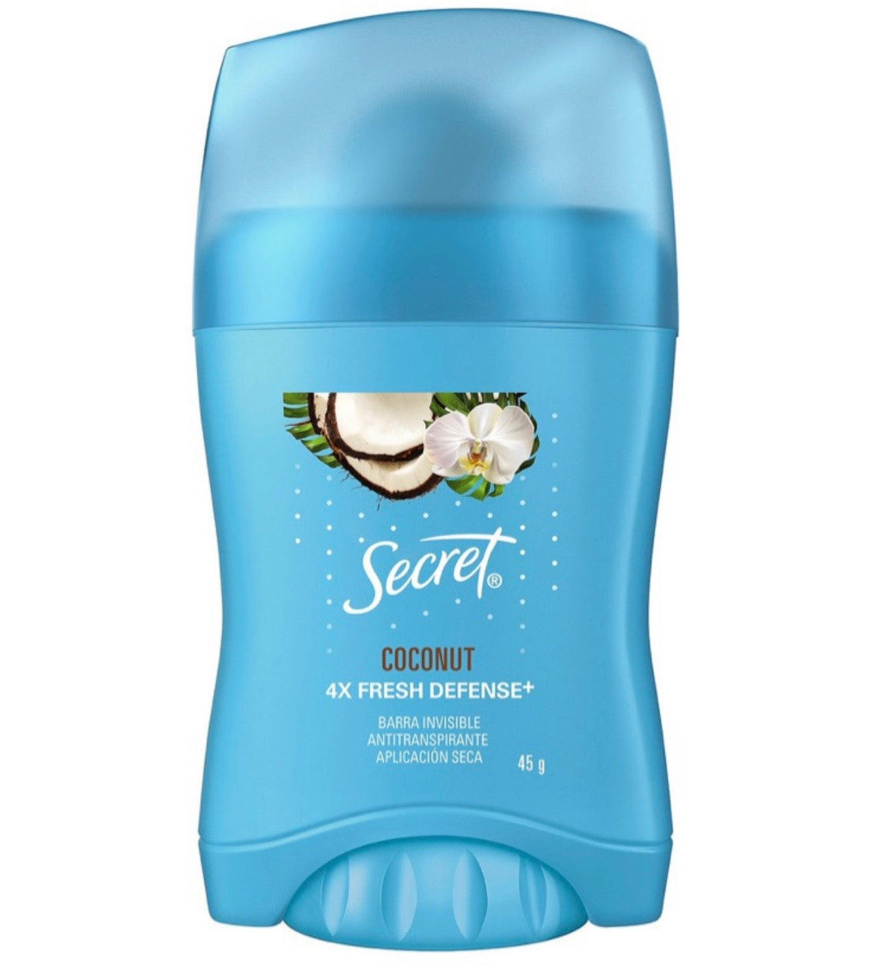 Secret barra coconut 45g/ fardo a 285.00 de 12u