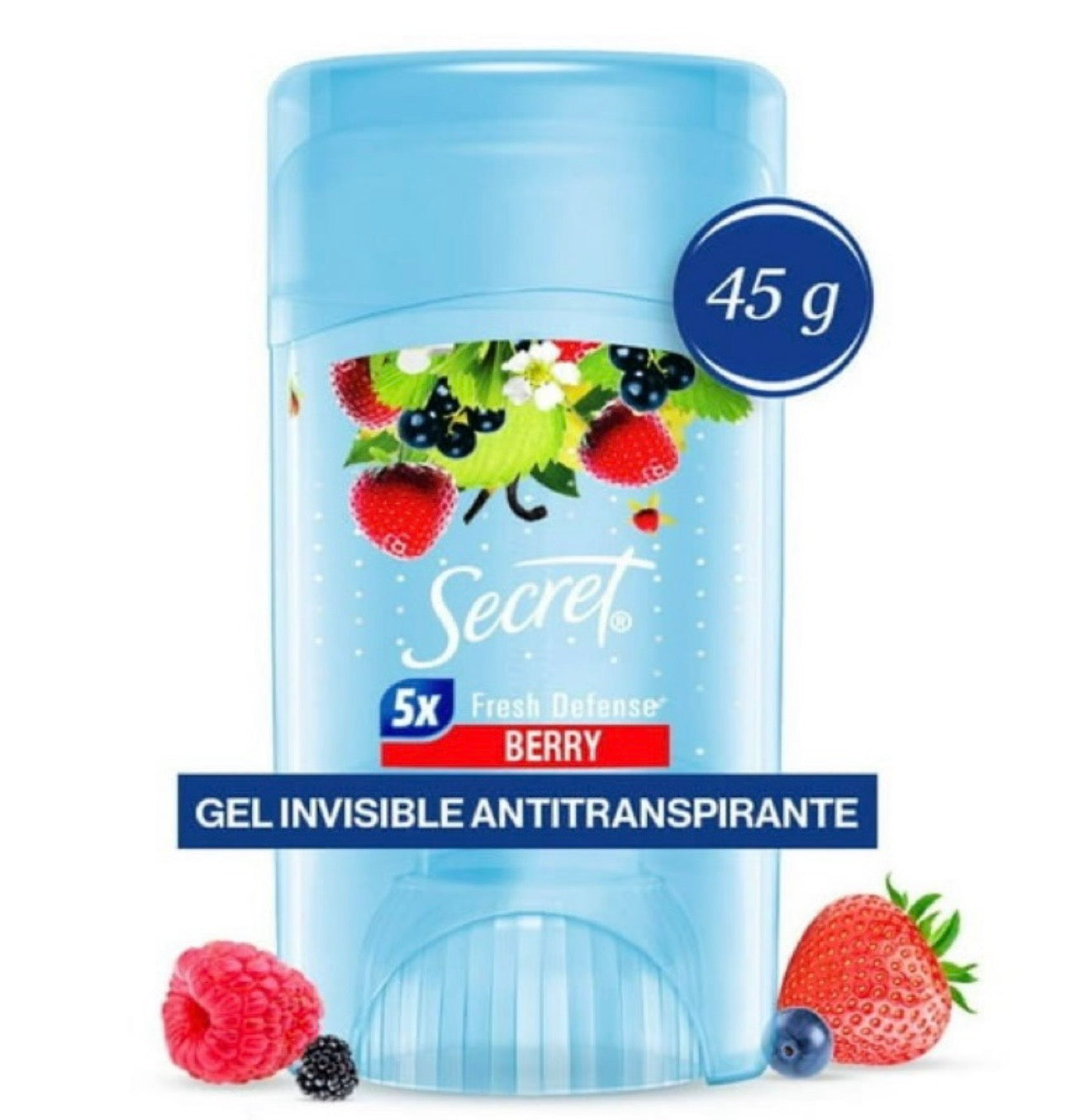 Secret gel berry 45g/ fardo a 285.00 de 12u