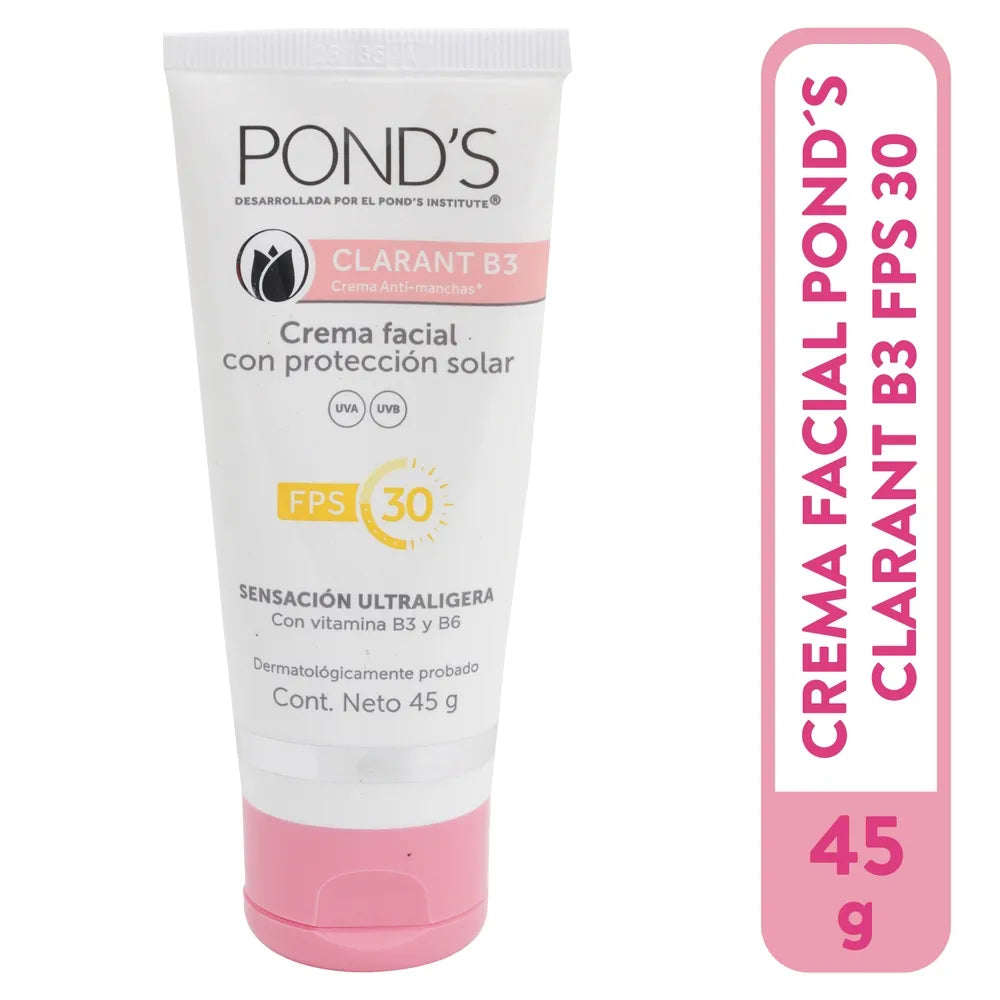 Pond's Aclaradora  FPS 30 45g / Docena Q280