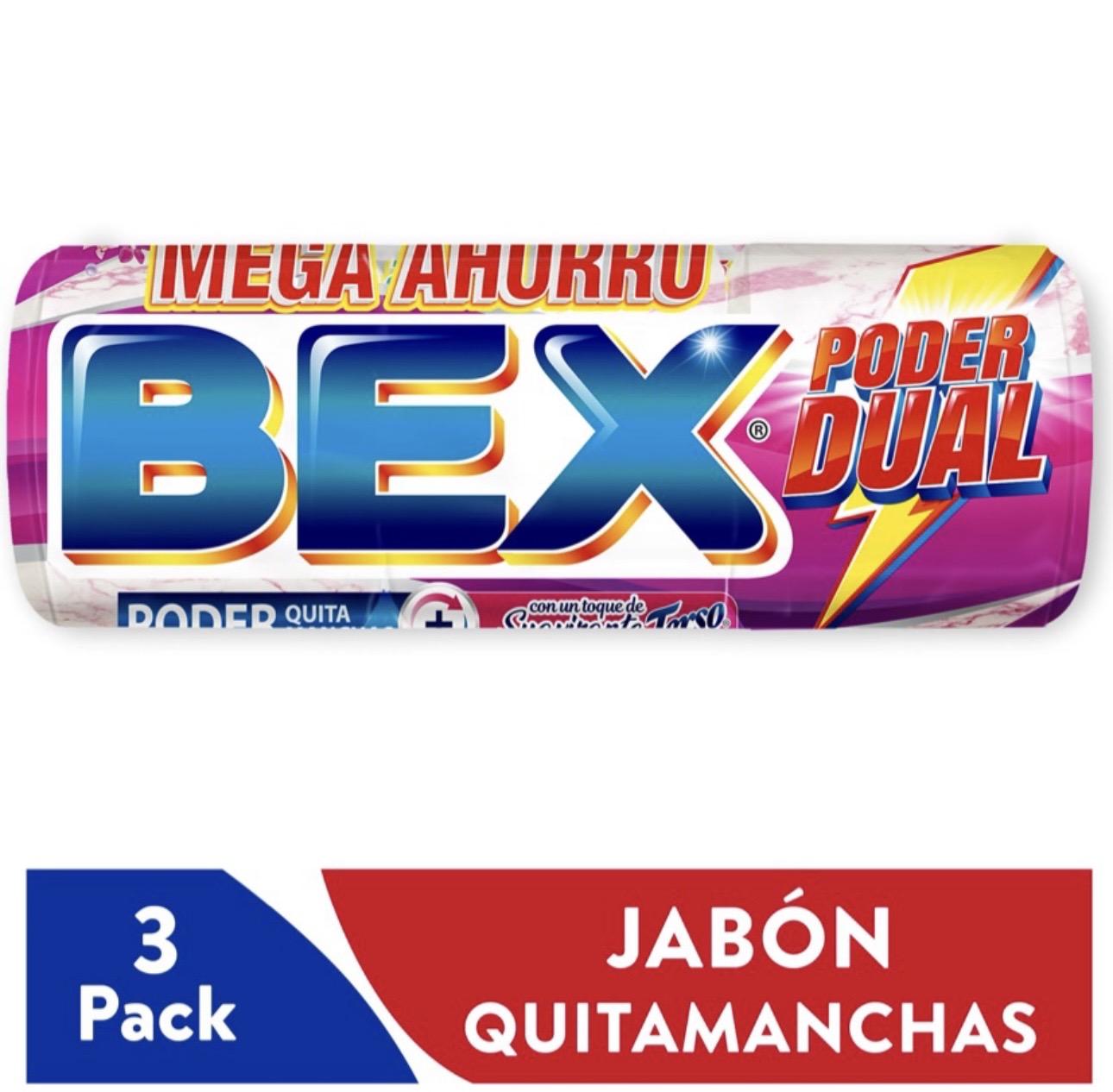 Bex 1200g poder dual floral/ Fardo Q90 de 4tiras