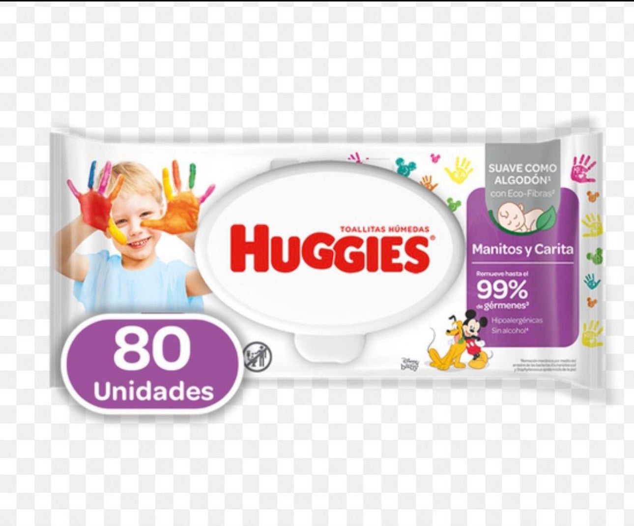 Huggies 80 unidades  Fardo Q165/12U
