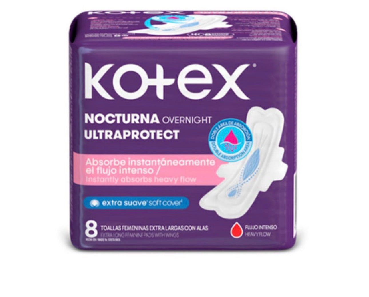 Kotex Nocturna Ultraprotect  Fardo Q 160/16 U