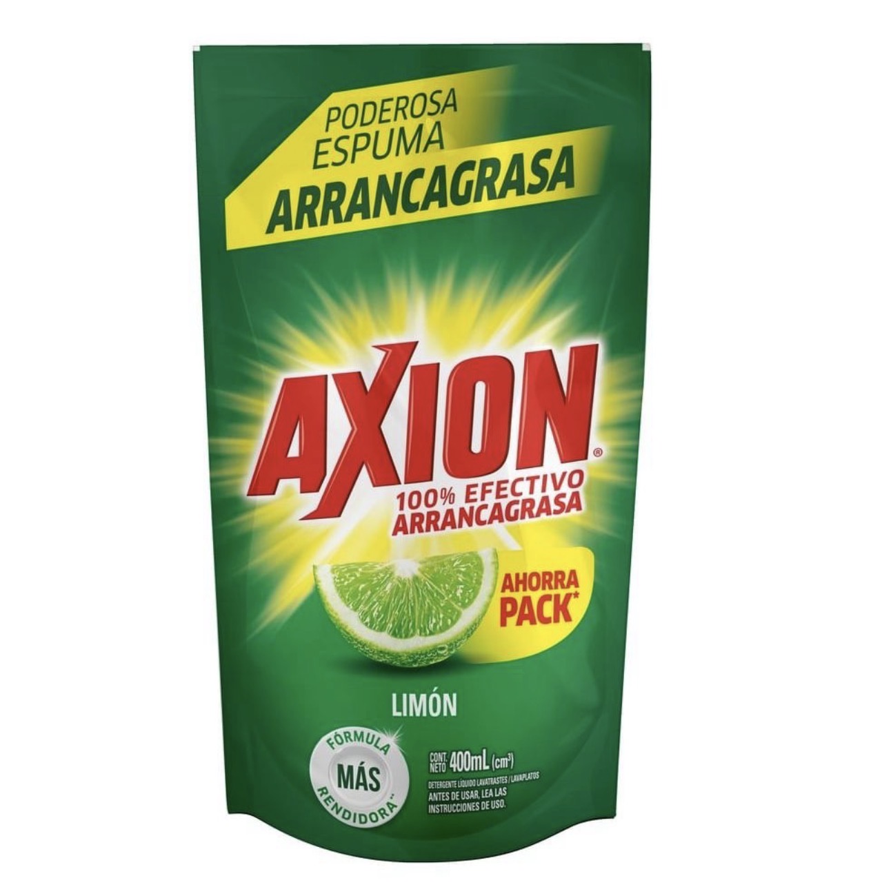 Axion en Bolsa 400ml/ fardo Q185 de 18 unidades