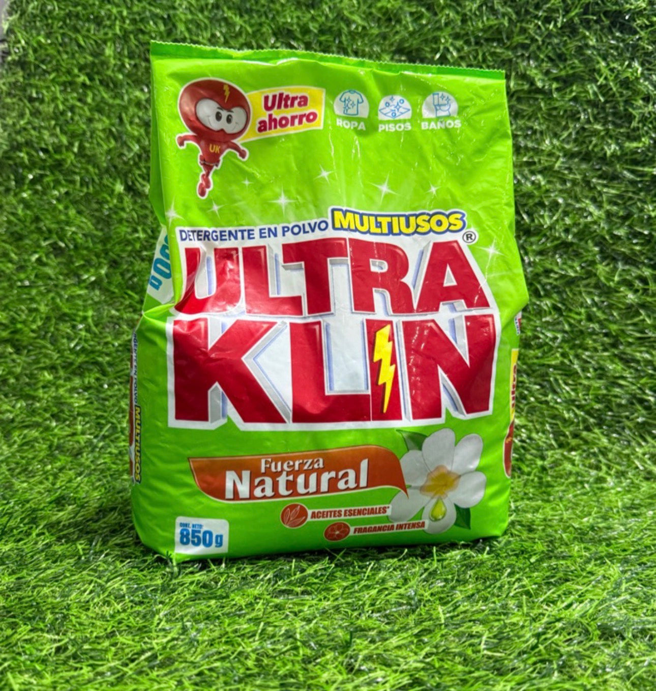 Ultra klin fuerza natural 850ml/ fardo a 85.00 de 10u