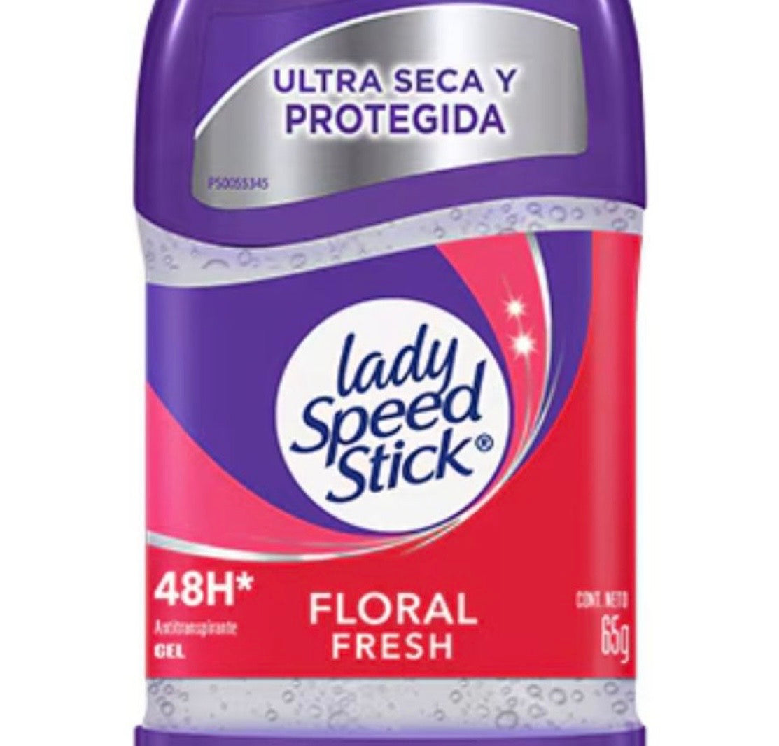 Lady Speed stick Floral Fresh 65g gel  Fardo 285/12U