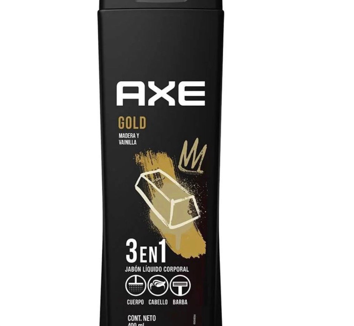 Axe 3en1 Gold 400 ml  Fardo Q 470/12U