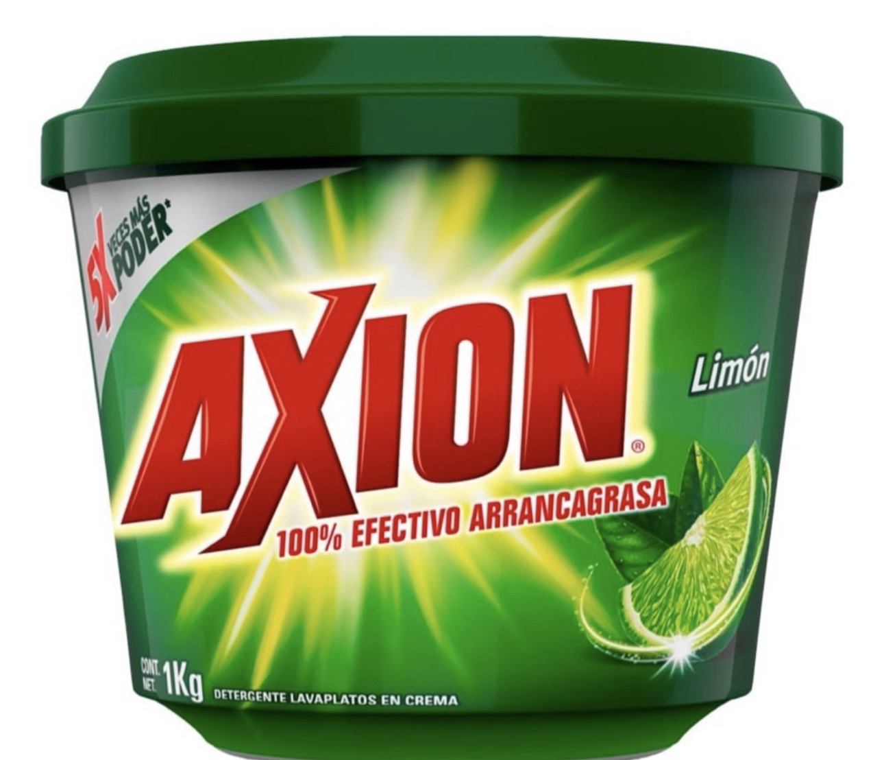 Axion limón 1kg/ Fardo Q220 de 12 unidades