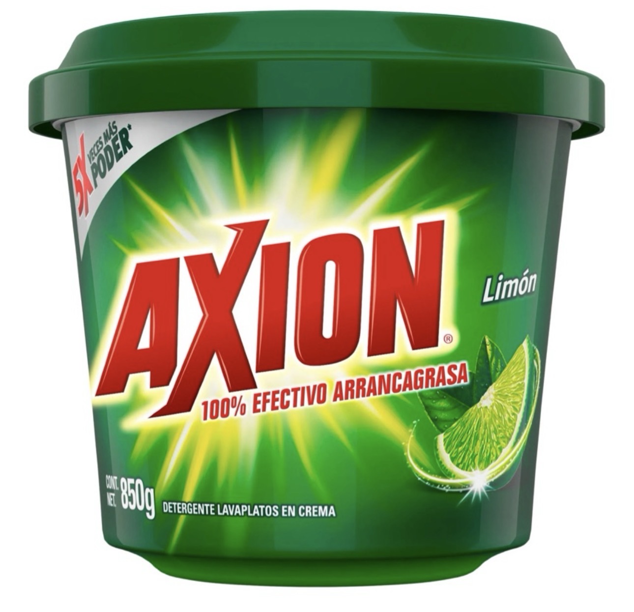 Axion limon 850g/ Fardo Q145 de 12 unidades