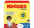Huggies Clasic XXXG/6  42 pañales Fardo Q 290/4