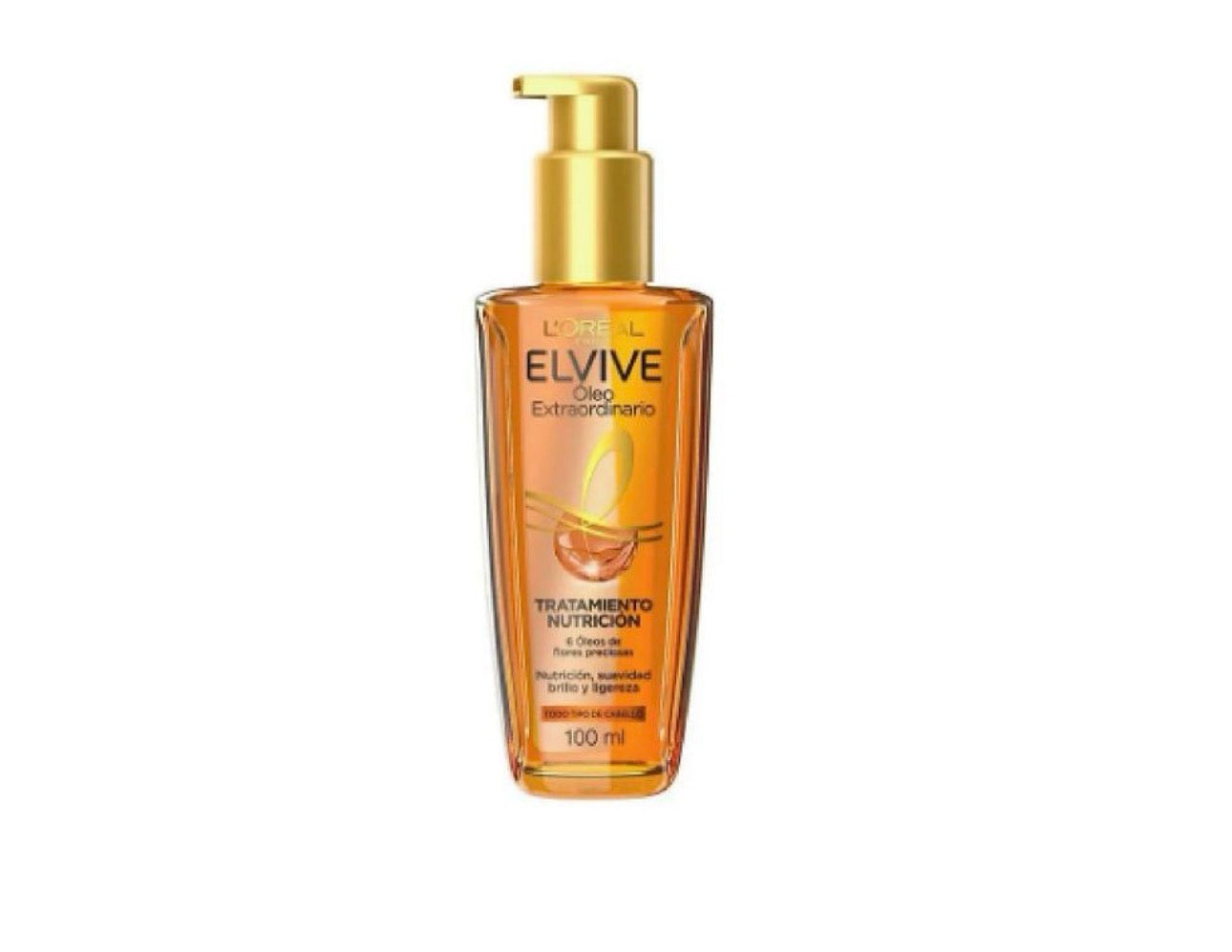 Elvive Óleo Extraordinario Tratamiento 100 ML Fardo Q 540/6U