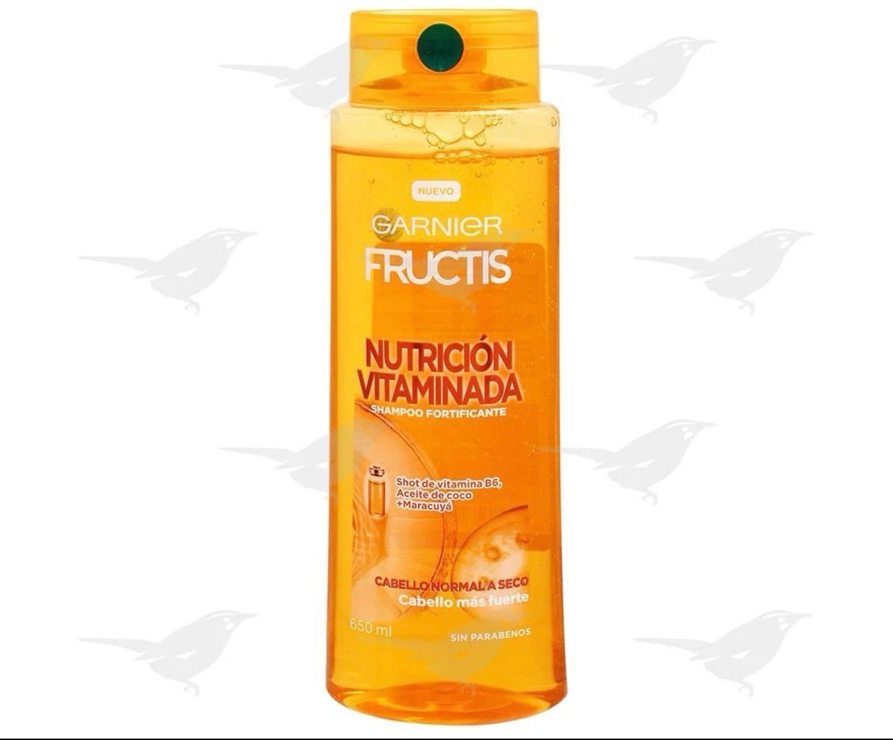 Garnier Fructis Sh Nutrición Vitaminada 650 ml  Fardo  Q430/12U