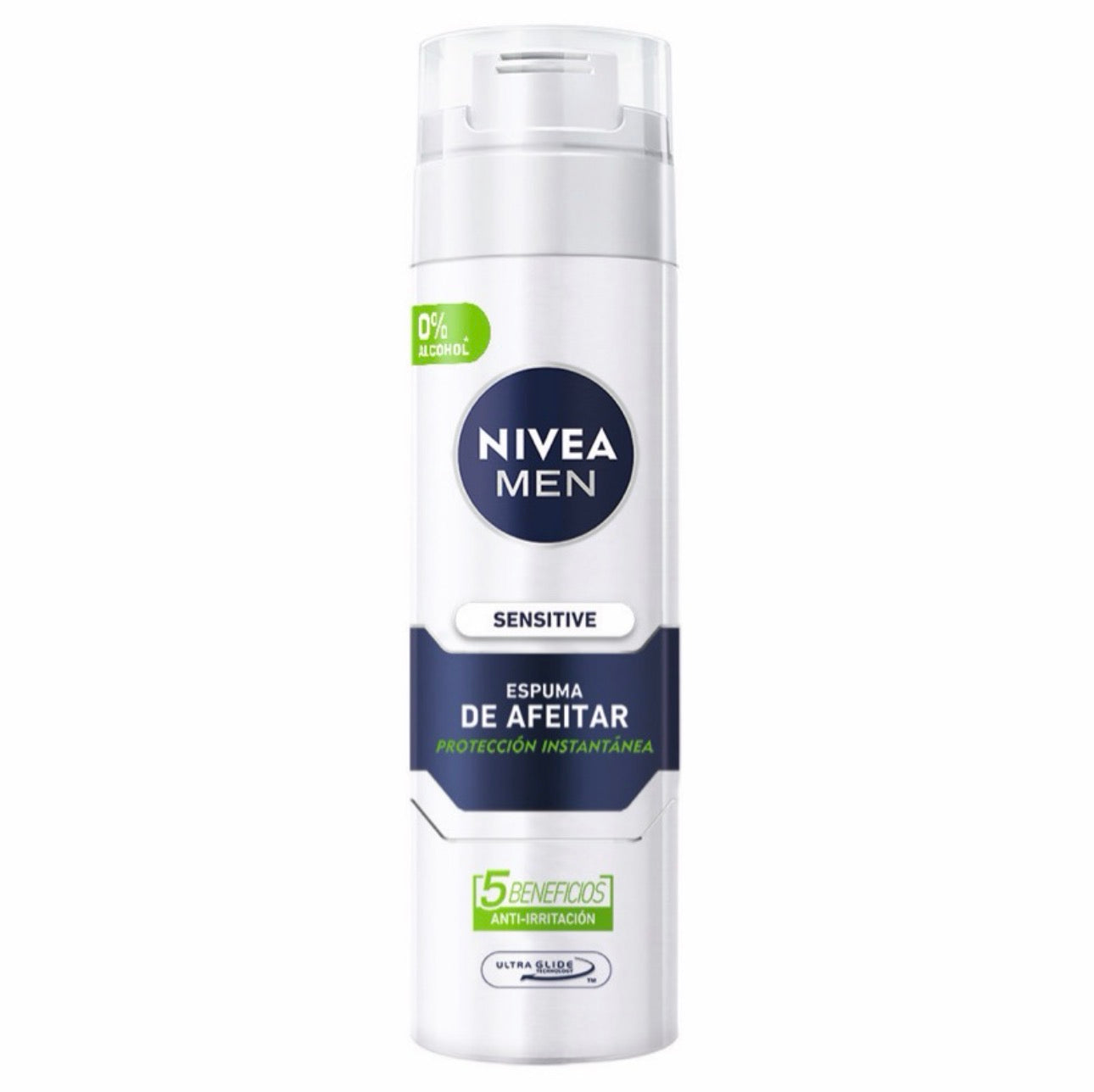Espuma de afeitar sensitive 200ml/ Fardo Q465 de 12u