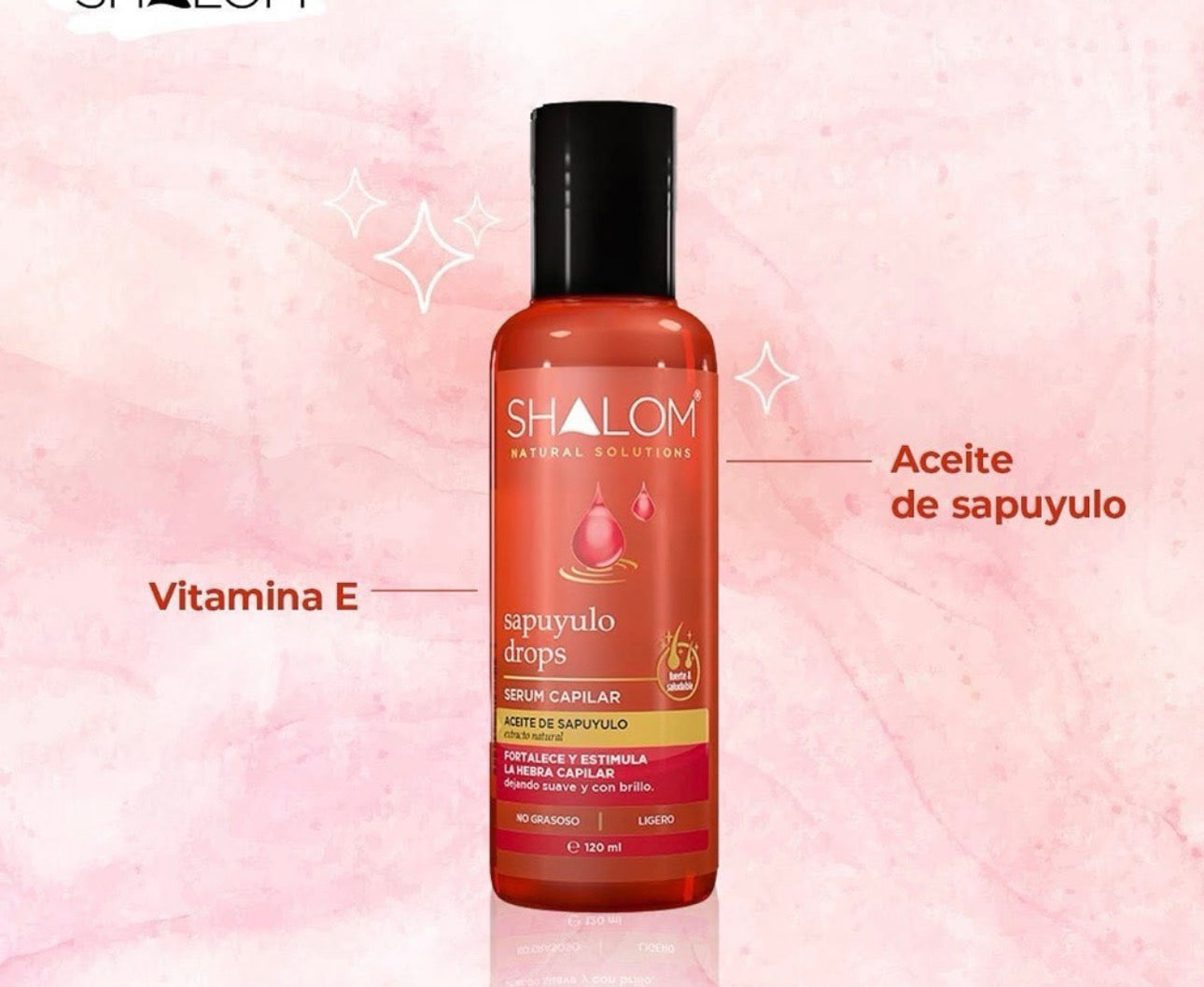 Shalom serum drops sapuyulo 120ml/ fardo a 480.00 de 12u