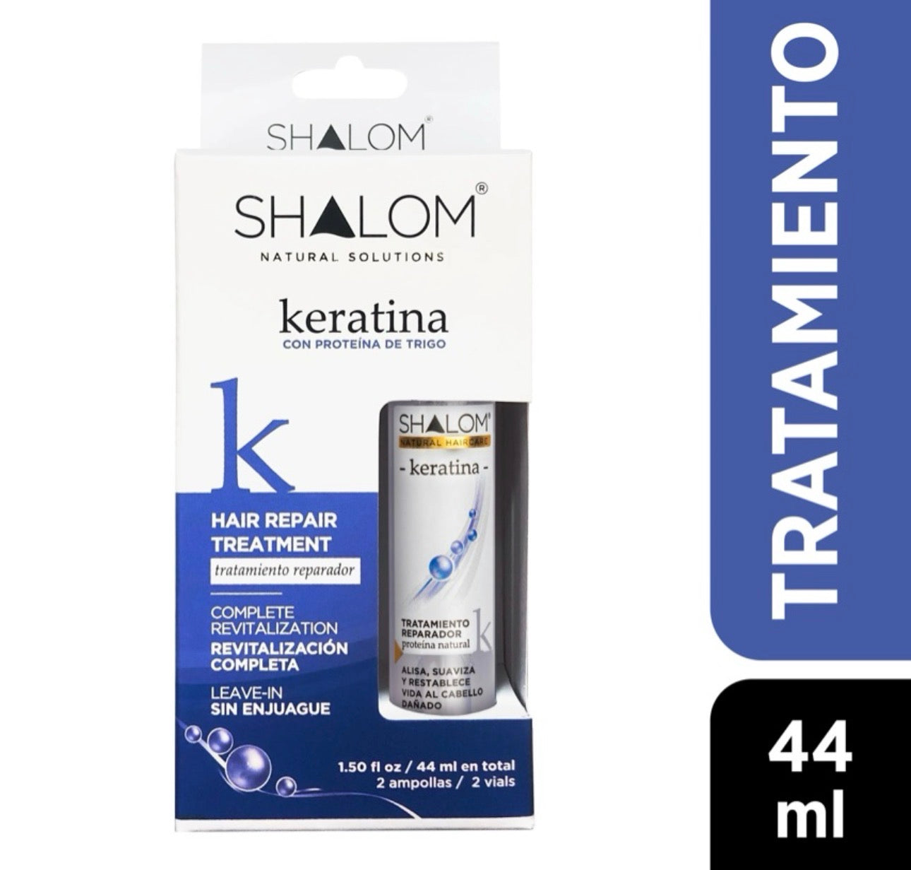 Shalom ampolla kratina 44ml/ fardo a 215.00 de 12u