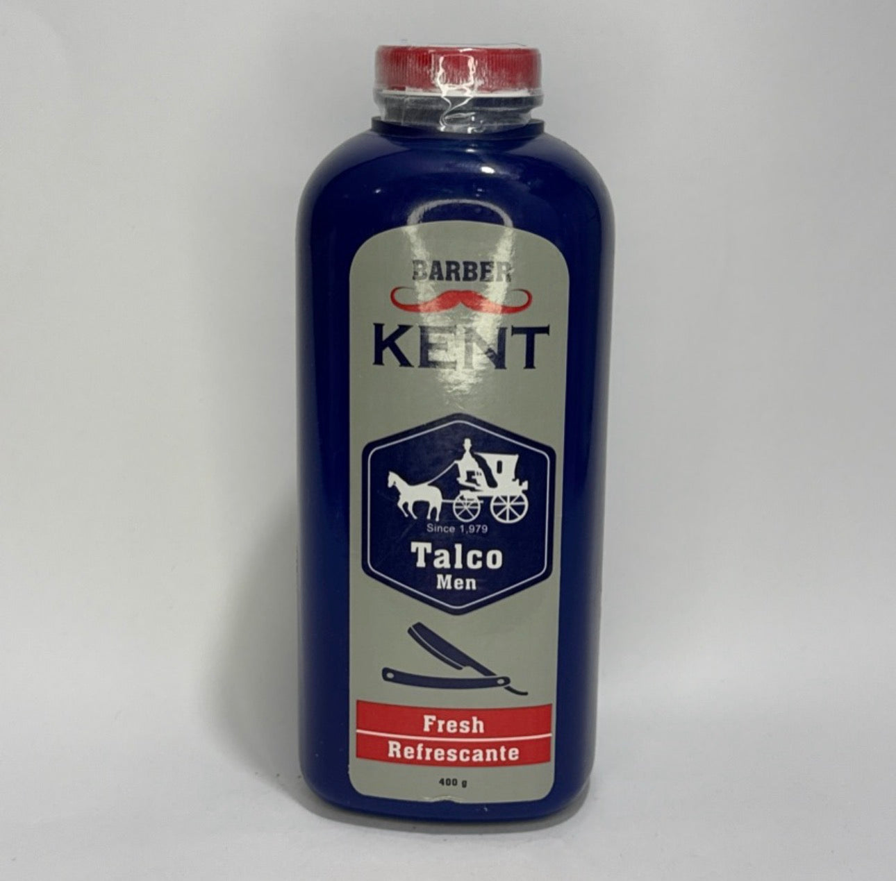 Talco Barbero kent  men 400ml/ fardo a 170.00 de 12u