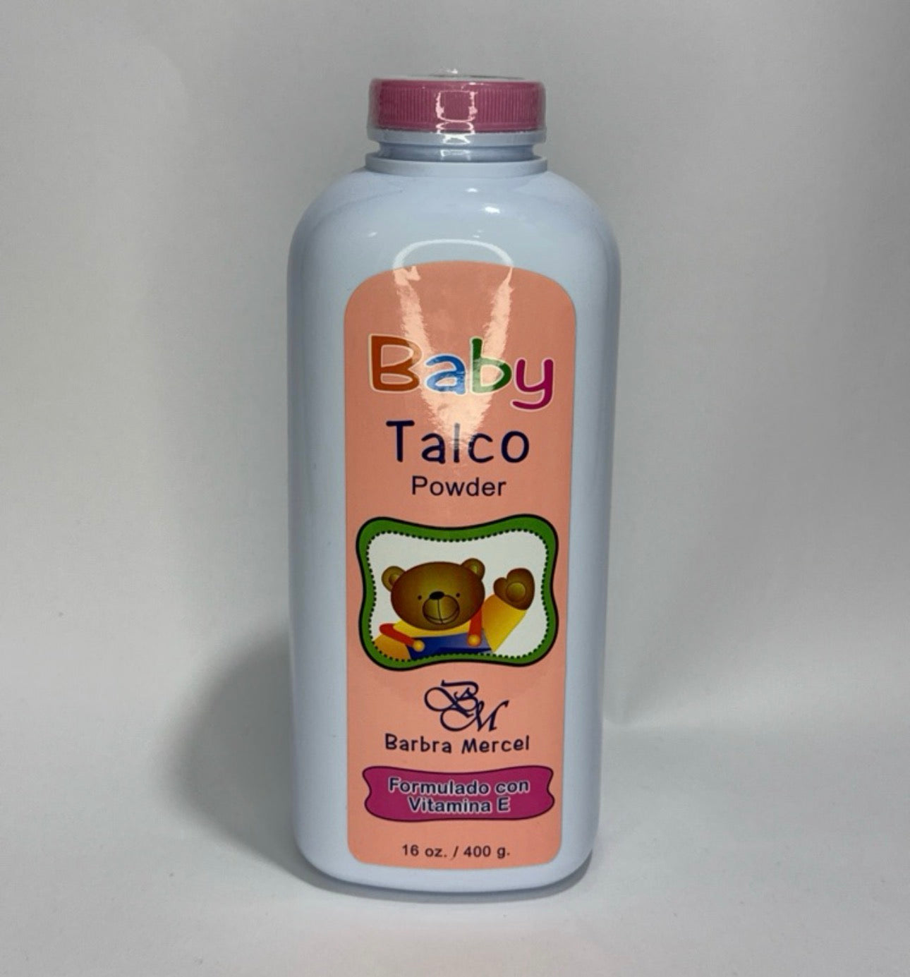 Talco Baby rosado 400ml/ fardo a 165.00 de 12