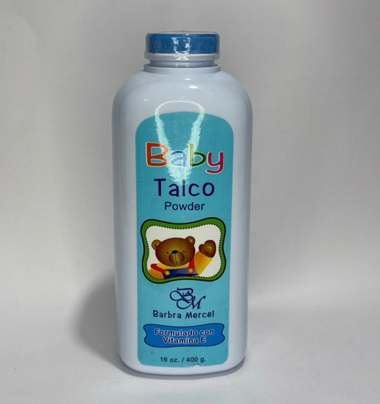 Talco Baby celeste 400ml/ fardo a 165.00 de 12u