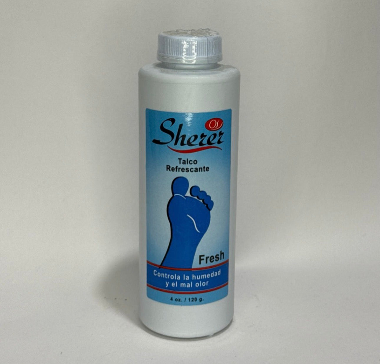 Talco para pies sherer fresh  fresh 120ml/ 170 de 24u