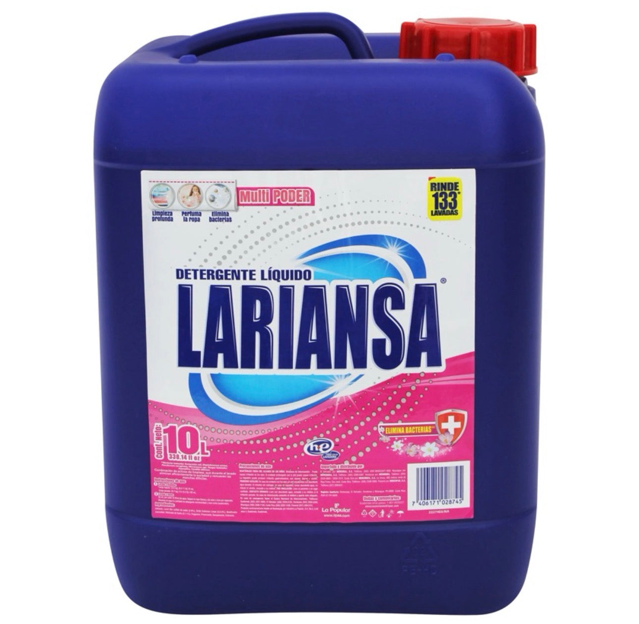 Lariansa Fragancia intensa  10L. /Fardo Q210 de 3 Unidades