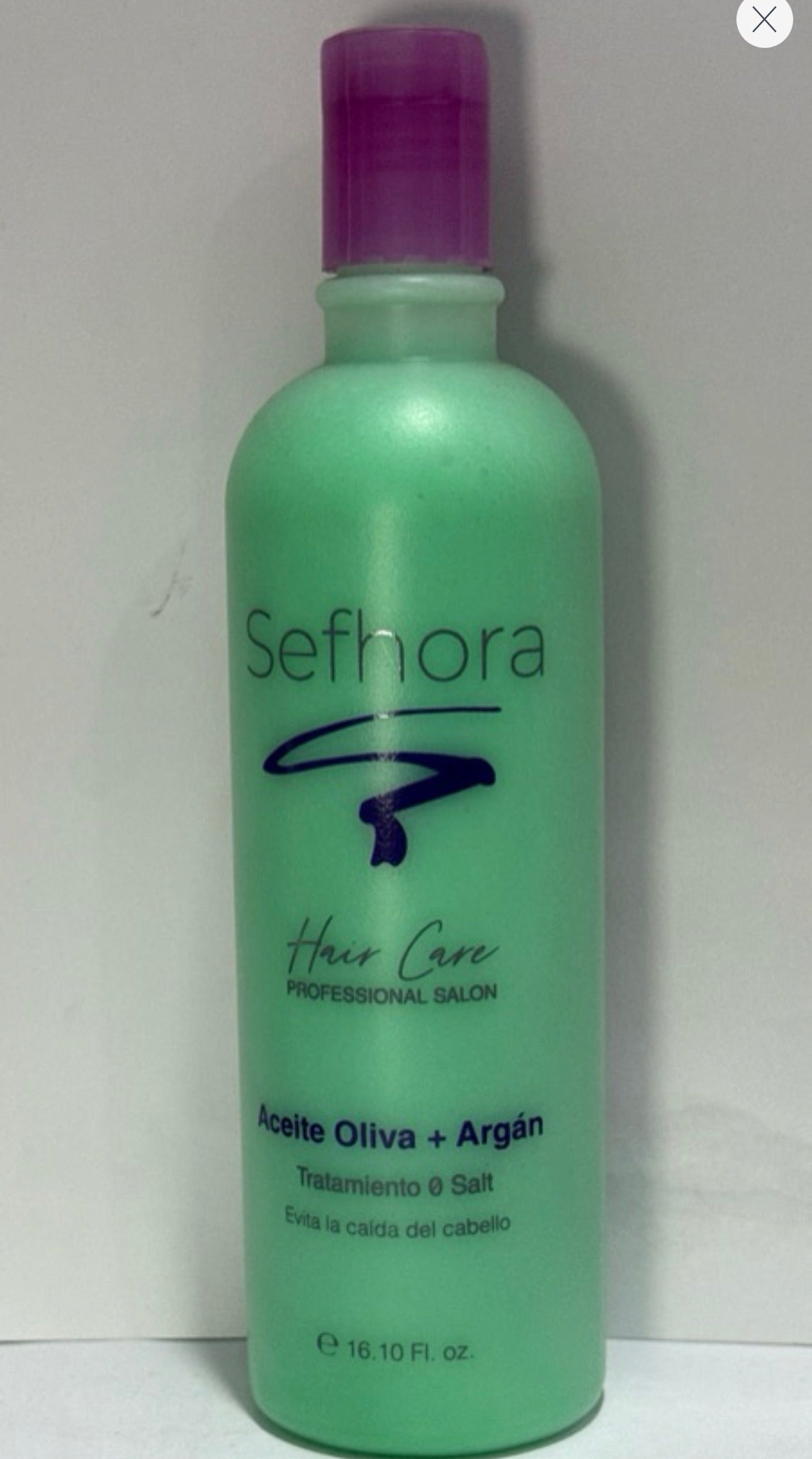 Sefhora tratamiento aceite oliva+argan 500ml fardo a 360 de 12u