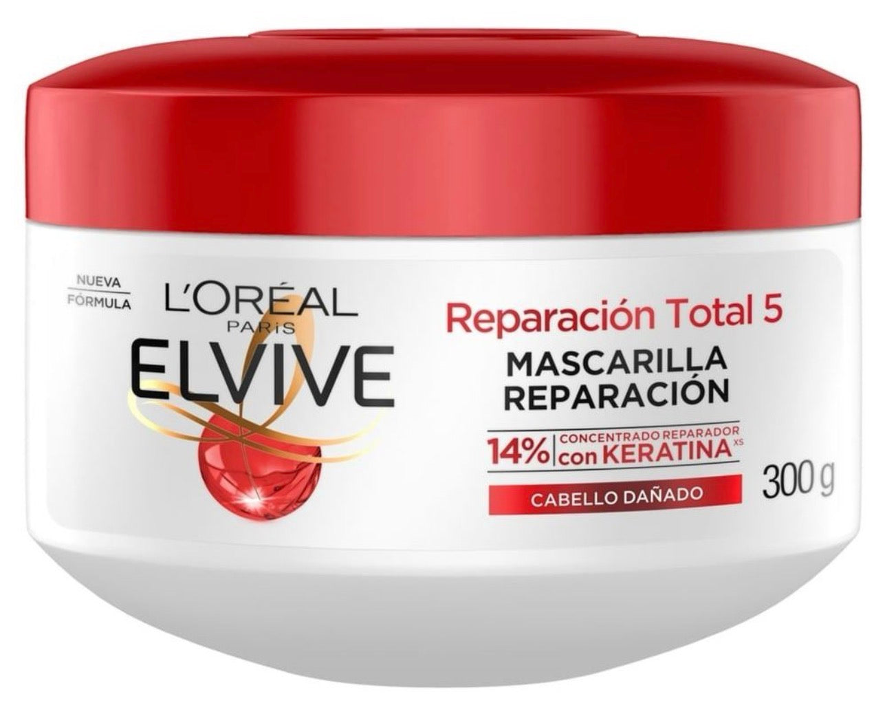 Elvive Mascarilla Reparación Total 5 300g/ Fardo Q380.00 de 12u