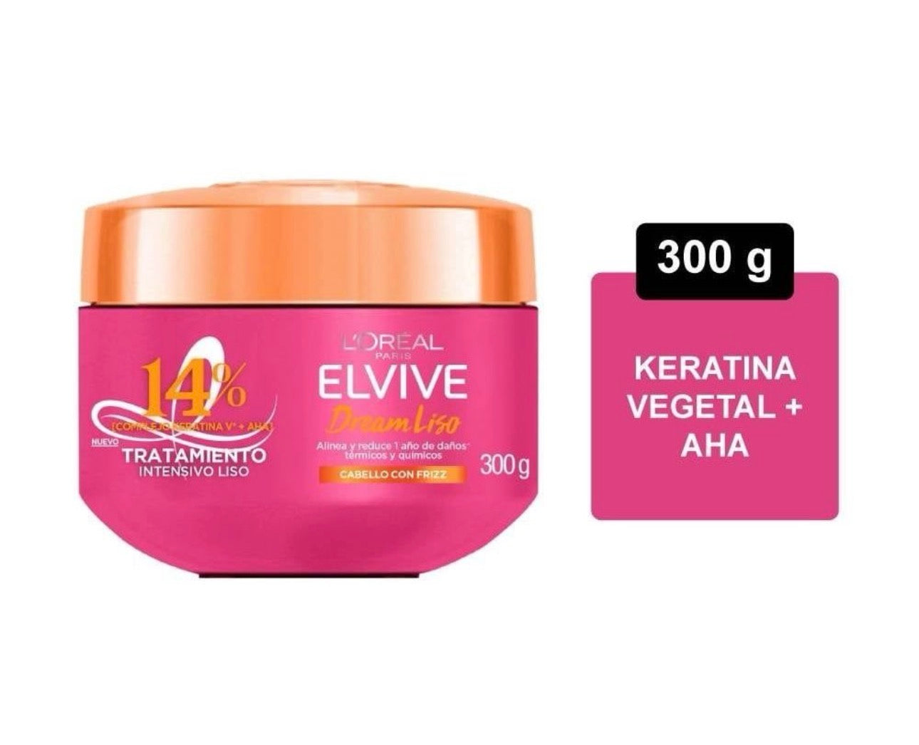 Elvive Mascarilla Dream liso 300g Fardo Q380/12U