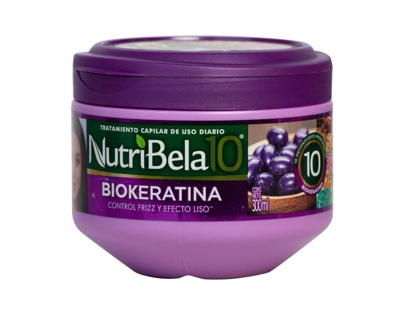 Nutribela tratamiento  Biokeratina 300 ML Fardo Q 350/12 U