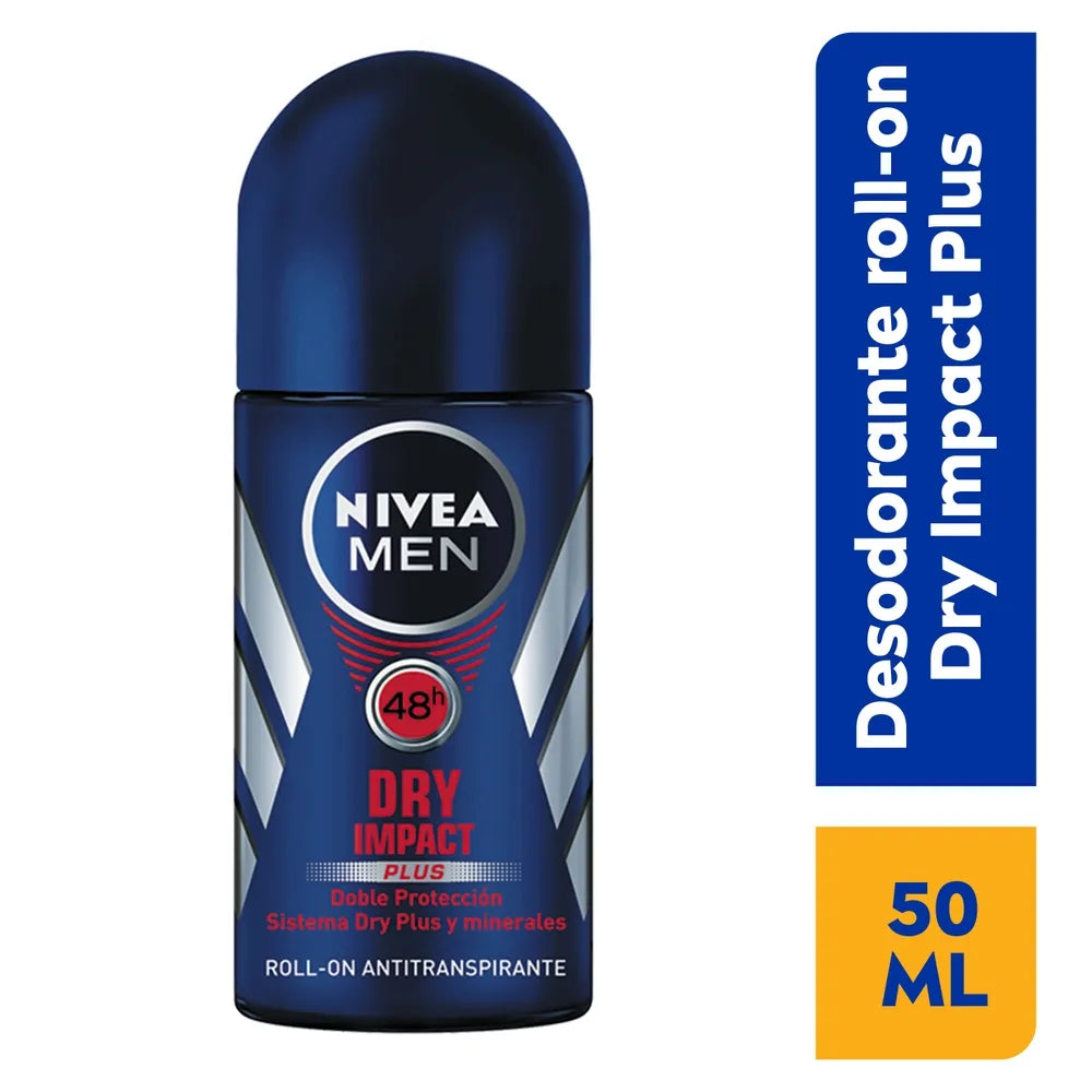 Nivea roll-on DRY 50ml/ fardo a 160 de 12u
